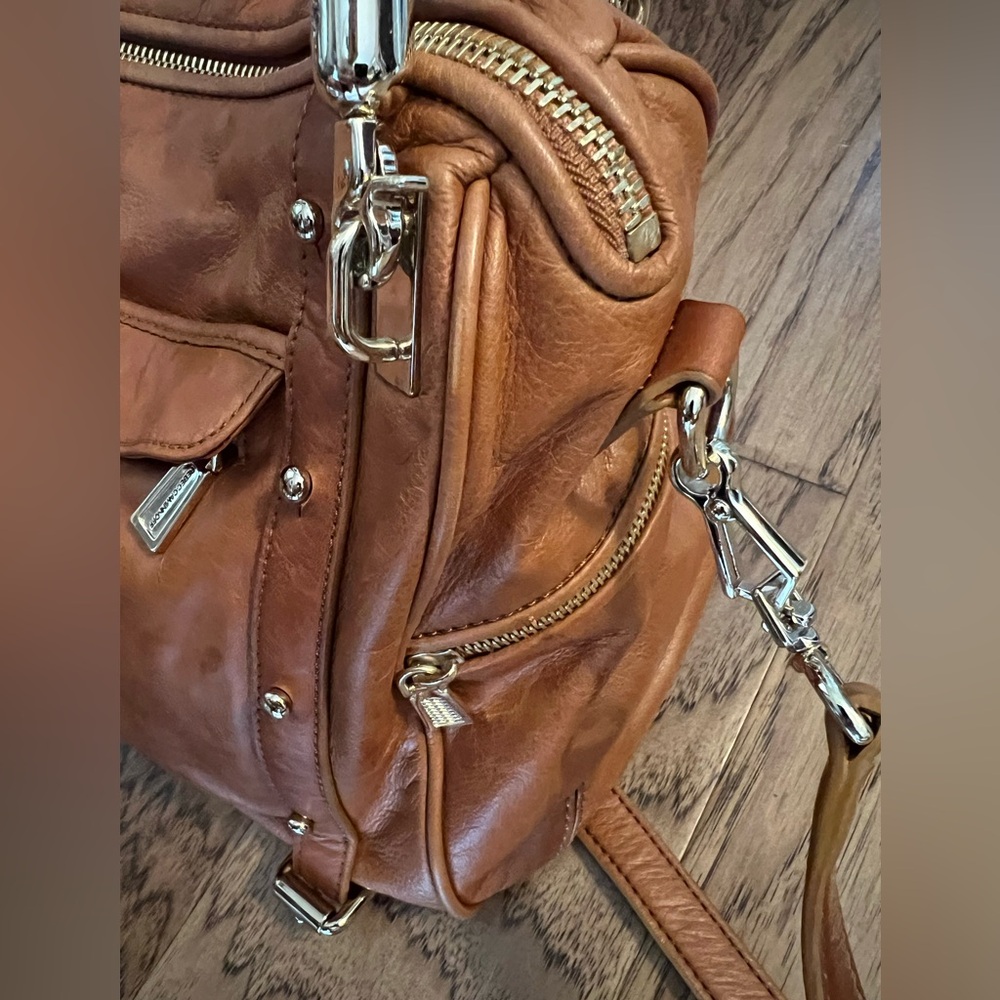 Rebecca Minkoff cupid satchel tan bag - Picture 11 of 16